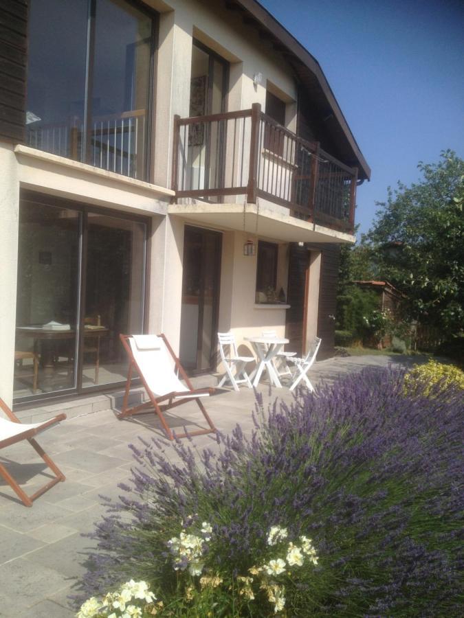 Maison Sur La Colline Cheminee Wifi Proche Thermes Aubin  Exterior foto