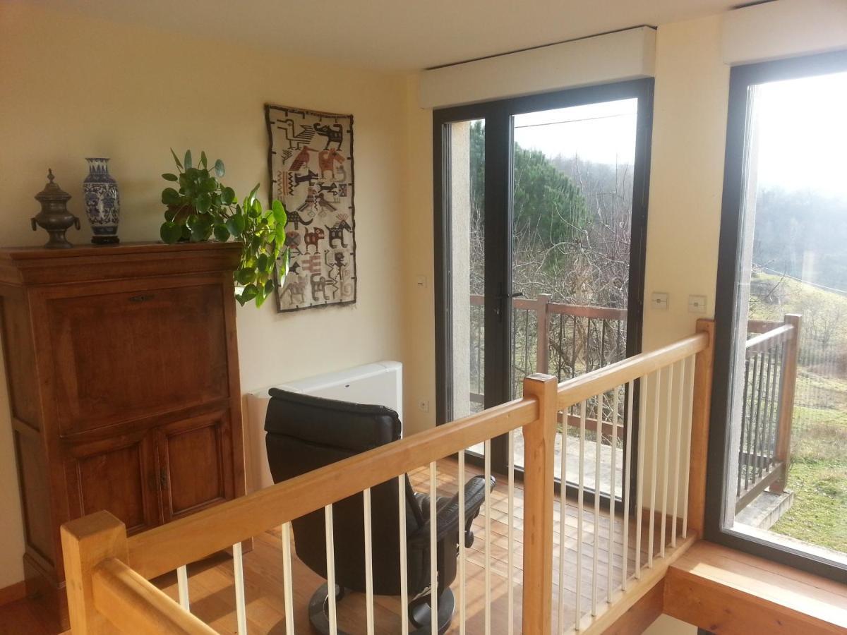Maison Sur La Colline Cheminee Wifi Proche Thermes Aubin  Exterior foto